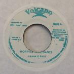 EPレコード　FRANKIE PAUL / WORRIES IN DE DANCE (WORRIES IN DE DANCE)