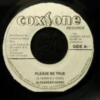 EPレコード　ALEXANDER HENRY / PLEASE BE TRUE