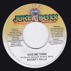 EPレコード　BOUNTY KILLER / GIVE ME THEM (KLYMAXX)