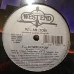 12inchレコード WIL MILTON presents LAUREN CHAPLAIN / I'LL NEVER KNOW