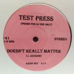 12inchレコード　 JANET JACKSON / DOESN'T REALLY MATTER