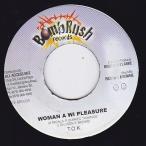 EPレコード　T.O.K / WOMAN A WI PLEASURE (DI MONSTER)