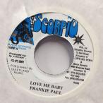 Epレコード FRANKIE PAUL LOVE ME BABY (ONLY LOVE)