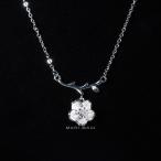  Мали Magi колье Sakura Sakura серебряный женский металл аллергия соответствует простой ювелирные изделия подарок подарок день рождения женщина она внутри san 