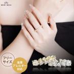 MARI MAGI циркон Heart кольцо Gold серебряный кольцо женский 18K 10 золотой 10K белое золото память день подарок подарок металл аллергия ювелирные изделия 