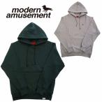 モダンアミューズメント MODERN AMUSEMENT ユニセックス スウェットパーカー UNISEX HOODIE グレー グリーン M L XL 長袖