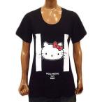 �n���E�b�h���C�h HOLLYWOOD MADE ���f�B�[�X T�V���c WOMEN'S T-SHIRT �u���b�N S ����