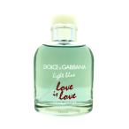 ドルチェ＆ガッバーナ ● ライトブルー プールオム ラブ イズ ラブ EDT SP 125ml【お試し★テスター】DOLCE&GABBANA メンズ 香水 フレグランス