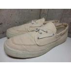 SPERRY TOP SIDER/トップサイダー キャンバス デッキシューズ 生成り Made in U.S.A  サイズ：US 12 M