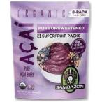 SAMBAZON ( рефрижератор рейс ) samba son асаи смузи упаковка нет сахар 100g×8 упаковка 