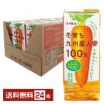 fu... зима .. Kyushu производство морковь 100% сок 200ml бумага упаковка 24шт.@1 кейс бесплатная доставка 