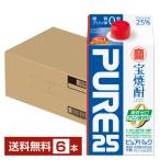 . sake структура .. shochu чистый упаковка 25 раз 900ml×6шт.@1 кейс бумага упаковка бесплатная доставка 