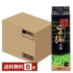 . море sake структура основной shochu соба . море чёрный .25 раз бумага упаковка 1.8L(1800ml)6шт.@1 кейс . пшеничная сётю Miyazaki 