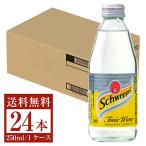 ショッピング炭酸水 炭酸水 シュウェップス トニックウォーター 250ml 24本 1ケース 割り材 ソーダ 包装不可 他商品と同梱不可