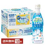 アサヒ カルピス 塩ライチ 希釈 470ml プラスチックボトル 12本 1ケース 送料無料