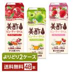 ショッピング飲む酢 美酢 選べる 紅茶 よりどりMIX CJフーズジャパン 美酢 ビューティータイム 200ml 紙パック （24本×2箱） よりどり2ケース 送料無料