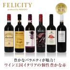 300円OFFクーポン 【6】赤ワインセット ワイン王国「イタリア」の赤ワイン6本セット 第32弾 750ml×6 送料無料 包装不可 飲み比べ ワインセット