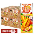 カゴメ 野菜生活 100 マンゴーサラダ 200ml 紙パック 24本×4ケース（96本） 送料無料