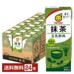 ショッピング豆乳 マルサン 豆乳飲料 抹茶 200ml 紙パック 24本 1ケース 送料無料