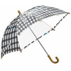 Yahoo! Yahoo!ショッピング(ヤフー ショッピング)mikuni 長傘 Kids Umbrella ギンガム ブラック 45cm GG-04975