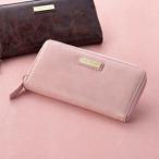 ラウンドファスナー長財布 ピンク K10516866