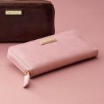 ラウンドファスナー長財布 ピンク K10616725