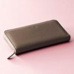ラウンドファスナー長財布(グレージュ) K10711038