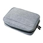 ミヨシ ガジェットケース 大容量タイプ グレー BAG-GE02/GY