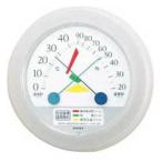 EMPEX 生活管理 温度・湿度計 壁掛用 TM-2461 クリアホワイト