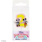 Yahoo! Yahoo!ショッピング(ヤフー ショッピング)ディズニー キャラクター ナンバーキャンドル　「　ミッキー＆ミニー　2」 １個　（カメヤマキャンドル） 店頭受取可