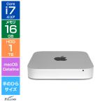 B разряд б/у настольный персональный компьютер Apple Mac mini Late 2012 Core i7 2.6GHz память 16GB HDD 1TB Catalina 4 core Thunderbolt HDMI A1347