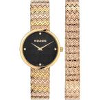 ミッソーニ Missoni レディース 腕時計 ブレスレットウォッチ Swiss M1 Interchangeable Stainless Steel Bracelet Watch 34mm Set Ip Yellow Gold