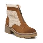 ナチュラライザー Naturalizer レディース ブーツ ショートブーツ シューズ・靴 Jett Booties Tawny Brown Suede/Faux Shearling