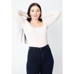 アーバンクラシックス Urban Classics レディース ボディースーツ インナー・下着 - Organic Longsleeve White Sand - Body white