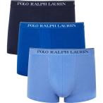ラルフ ローレン Polo Ralph Lauren メンズ ボクサーパンツ インナー・下着 Blue Stretch-Cotton Boxer Trunks - Set Of Three Blue