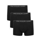 ラルフ ローレン Polo Ralph Lauren メンズ ボクサーパンツ インナー・下着 Black stretch-cotton boxer briefs - set of three Black