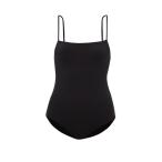 ジル サンダー Jil Sander レディース ボディースーツ インナー・下着 Square-Neck Jersey Bodysuit Black