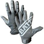 バトルスポーツ サイエンス Battle Sports Science ユニセックス アメリカンフットボール グローブ Football Gloves Grey