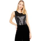 コマンドー Commando レディース ボディースーツ インナー・下着 Sequin Signature Bodysuit BDS130 Black