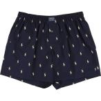 ラルフ ローレン Polo Ralph Lauren メンズ ボクサーパンツ インナー・下着 All Over Pony Player Woven Boxer Navy/Cream