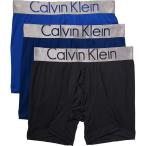 カルバンクライン Calvin Klein Underwear メンズ ボクサーパンツ 3点セット インナー・下着 Steel Micro 3-Pack Boxer Brief Dark Midnight/Mink/Cobalt Water