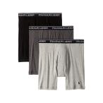 ラルフ ローレン Polo Ralph Lauren メンズ ボクサーパンツ 3点セット Classic Fit w/ Wicking 3-Pack Long Leg Boxer Briefs