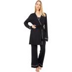 コサベラ Cosabella レディース ガウン・バスローブ インナー・下着 Bella Curvy Cami Pants and Robe Set Black/Ivory