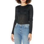 ゲス GUESS レディース ボディースーツ インナー・下着 Long Sleeve Nina Logo Stretch Bodysuit Jet Black