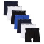 カルバンクライン Calvin Klein メンズ ボクサーパンツ インナー・下着 Underwear Cotton Stretch Boxer Briefs Mega Pack Black/White/Blue Multi () Pack