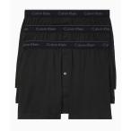 カルバンクライン Calvin Klein メンズ ボクサーパンツ インナー・下着 Cotton Classics Knit Boxers 3-Pack Black