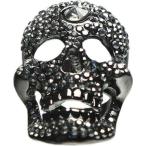 メイソン ナイト イェーガー Mason Knight Yager レディース 指輪・リング ジュエリー・アクセサリー Large Skull Ring BLACK