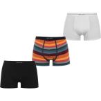 ポールスミス Paul Smith Underwear メンズ ボクサーパンツ 3点セット インナー・下着 3 Pack Contour Trunks Blk/Wht/MltiA