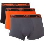 アルマーニ Emporio Armani Underwear メンズ ボクサーパンツ インナー・下着 3 Pack Contrast Waistband Trunks Multi Coloured