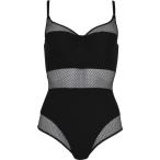 ダナ キャラン ニューヨーク DKNY レディース ボディースーツ インナー・下着 Soft Tech Bodysuit Black